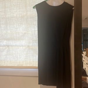 All saints black T-shirt dress sleeveless